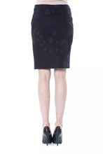 Blue Cotton Women Skirt BYBLOS