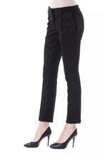 Black Marabou Women Pants BYBLOS
