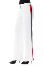 White Polyester Women's Pant BYBLOS
