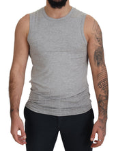 Grey Sleeveless Men Pullover T-shirt Ermanno Scervino