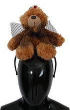 Teddy Bear Gold Crystal  Crown Tiara Diadem Hair Band Dolce & Gabbana