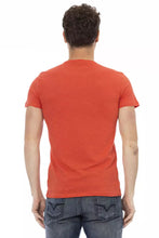 Red Cotton Men's T-Shirt Trussardi Action