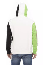 White Cotton Men's Hoodie Automobili Lamborghini