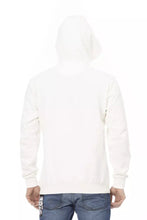 White Cotton Men Sweater with Pockets Automobili Lamborghini