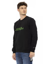 Black Cotton Men Sweater Automobili Lamborghini