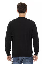 Black Cotton Men Sweater Automobili Lamborghini