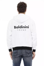 White Cotton Men Sweater Baldinini Trend