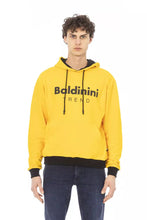 Yellow Cotton Men Sweater Baldinini Trend
