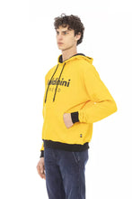Yellow Cotton Men Sweater Baldinini Trend