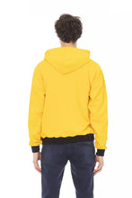 Yellow Cotton Men Sweater Baldinini Trend