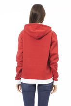 Red Cotton Women's Hoodie Baldinini Trend