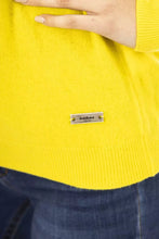 Yellow Wool Women Sweater Baldinini Trend