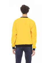 Yellow Cotton Men Sweater Baldinini Trend