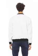 White Cotton Men Sweater Baldinini Trend