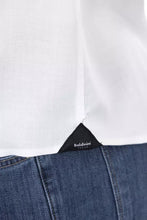 White Cotton Men Shirt Baldinini Trend