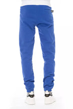 Blue Cotton Men Sport Pant Baldinini Trend