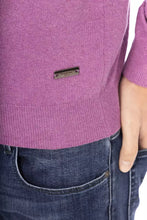 Purple Wool Men Sweater Baldinini Trend
