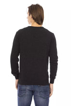 Black Wool Men's Sweater Baldinini Trend