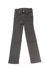 Black Cotton Women Jeans Jacob Cohen