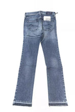 Blue Cotton Women's Slim Jeans Jacob Cohen