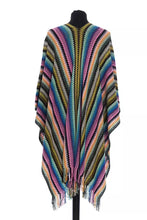 Multicolor Wool Women Poncho Missoni