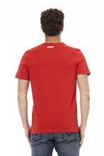 Red Cotton Men T-Shirt Bikkembergs