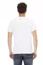 White Cotton Men's T-Shirt Bikkembergs