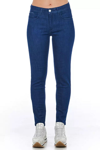 Blue Cotton Women's Skinny Jean Frankie Morello
