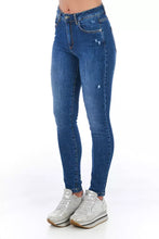 Blue Other Fibres Women Jeans Frankie Morello