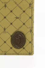 Green Leather Men Wallet Trussardi