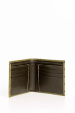 Green Leather Men Wallet Trussardi