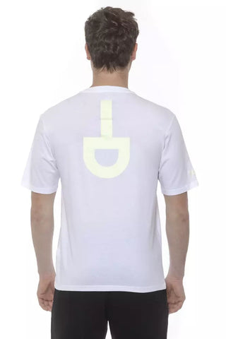 White Cotton Men's T-Shirt Tond