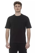 Black Cotton Men's T-Shirt Tond