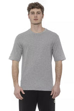 Gray Cotton Men T-Shirt Tond