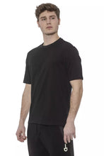 Black Cotton Men's T-Shirt Tond