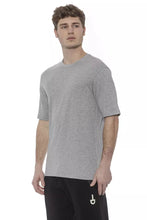 Gray Cotton Men T-Shirt Tond