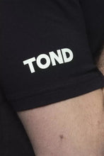 Black Cotton Men's T-Shirt Tond