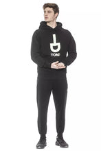Black Cotton Men Sweatshirt Tond