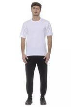 White Cotton Men's T-Shirt Tond
