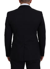 Black MARTINI Slim Fit Jacket Blazer Dolce & Gabbana