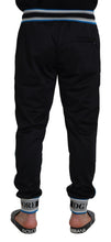 Multicolor DG King Leopard Print Jogger Pants Dolce & Gabbana