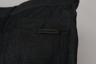 Black Silk Bandana Print Pants Dolce & Gabbana