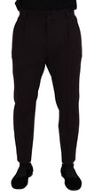 Brown Cotton Chino Men Pants Dolce & Gabbana