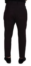 Brown Cotton Chino Men Pants Dolce & Gabbana