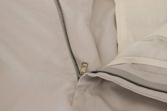 Off White Silk Mid Waist Chino Pants Dolce & Gabbana