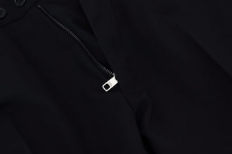Black Polyester Chino Formal Pants Dolce & Gabbana