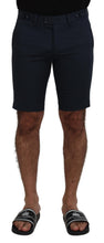 Blue Bermuda Low Waist Men Shorts Dolce & Gabbana