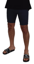 Blue Bermuda Low Waist Men Shorts Dolce & Gabbana