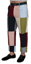 Multicolor Cotton Patchwork Pants Dolce & Gabbana