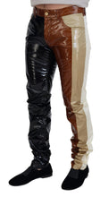 Multicolor Shining Slim Fit Men Denim Jeans Dolce & Gabbana